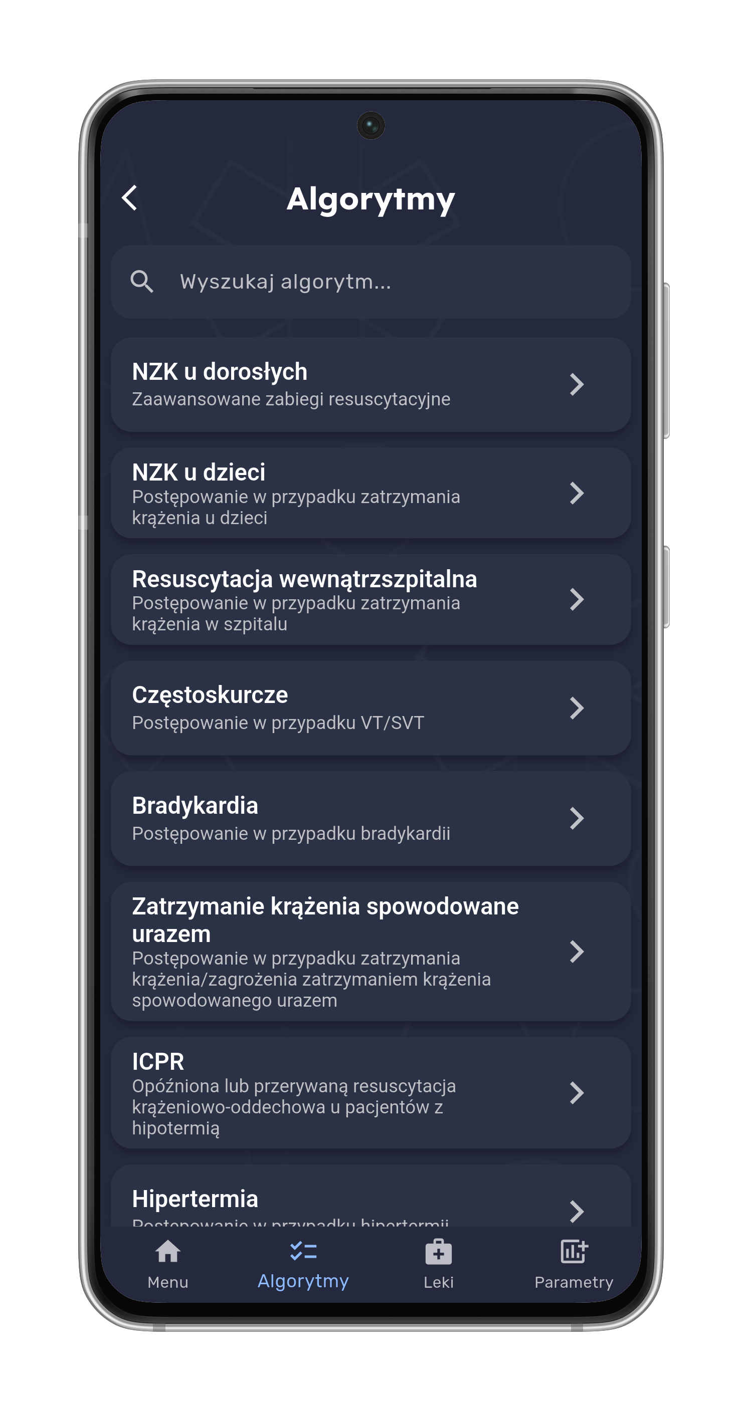 Ratownictwo medyczne algorytmy
